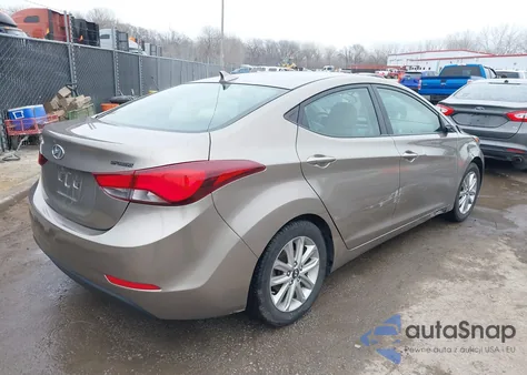 2015 Hyundai Elantra Se из США, поврежденный, VIN 5NPDH4AE3FH598575